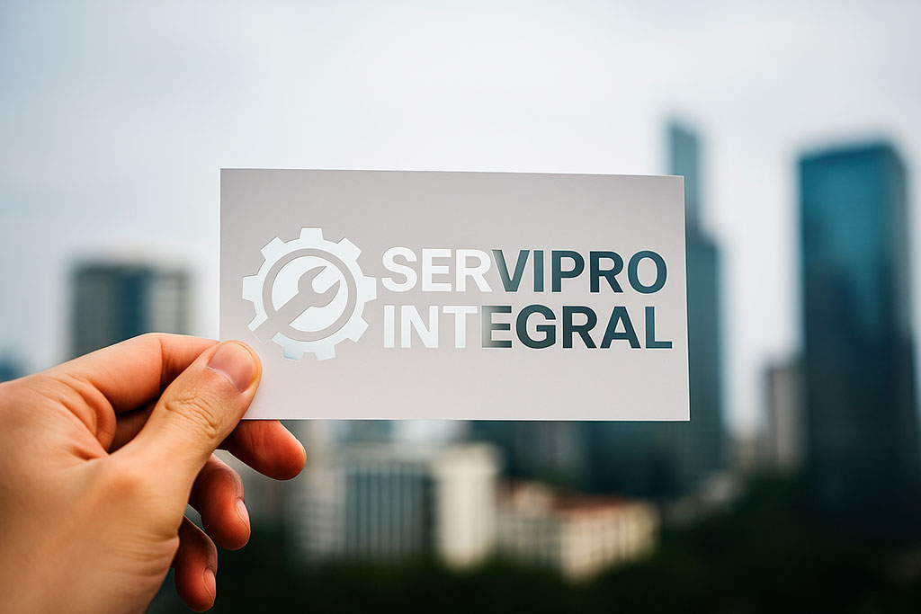 Equipo técnico electromecánico de Servipro Integral en terreno