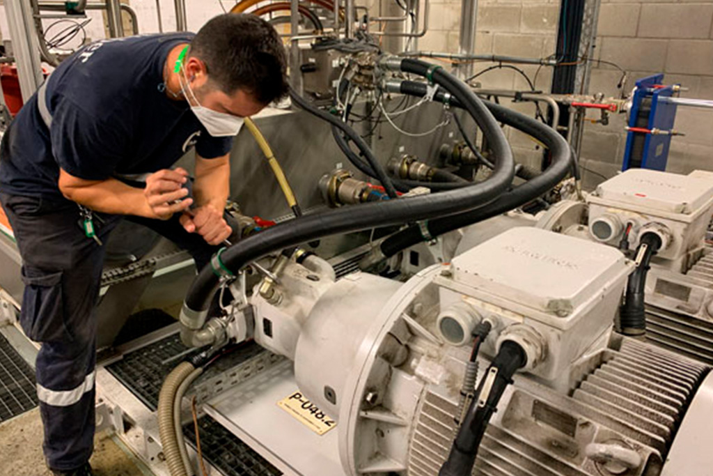 Transmisión mecánica y sistemas electrohidráulicos industriales